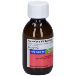 Ibuprofene Eg Bambini 100mg/5ml Sospensione Orale 150 Ml Special Product's Line - 8