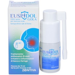 Zentiva Italia Euspidol Gola 0,16% Spray Per Mucosa Orale - Raffreddore e influenza - 041844022 - Zentiva Italia - € 5,20