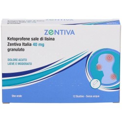 Zentiva Ketoprofene Sale Di Lisina 40 Mg Granulato - Farmaci per dolori muscolari e articolari - 044362010 - Zentiva Italia -...