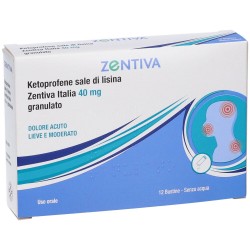 Zentiva Ketoprofene Sale Di Lisina 40 Mg Granulato Zentiva Italia - 2