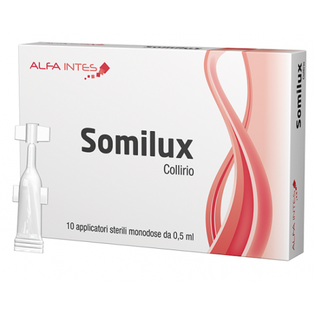 Alfa Intes Somilux Collirio 10 Applicatori Sterili Monodose Da 0,5 Ml Alfa Intes - 1