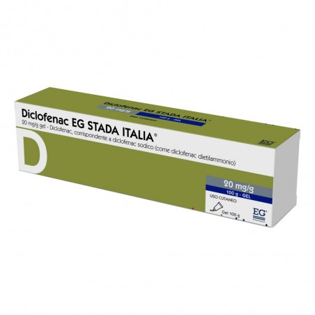 Diclofenac Eg Gel 100g 20mg/g Eg - 1