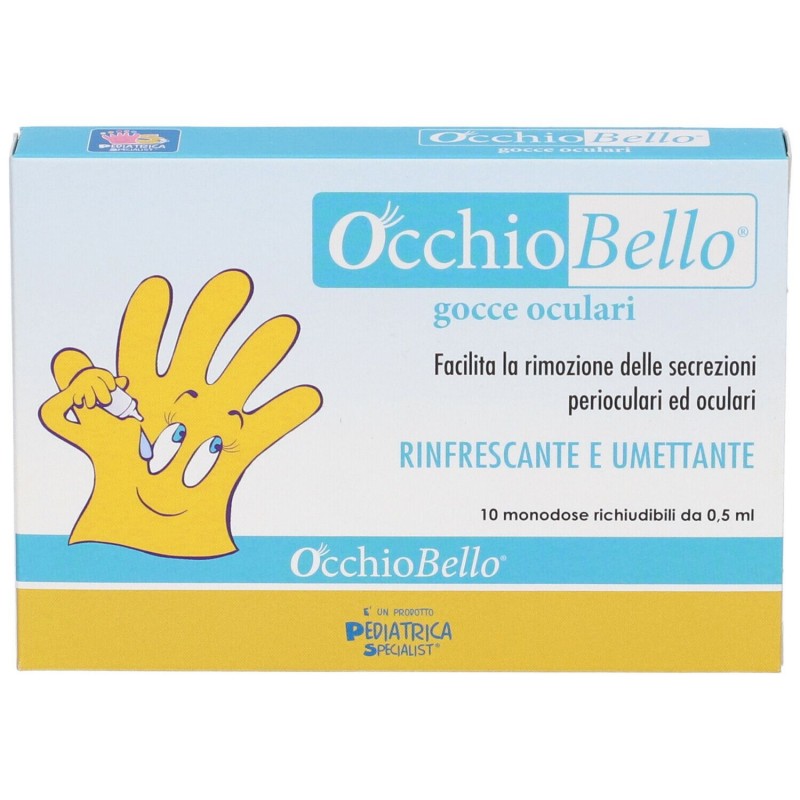 Pediatrica Specialist Occhiobello Gocce Oculari 10 Flaconcini Monodose Richiudibili Da 0,5 Ml Pediatrica Specialist - 1