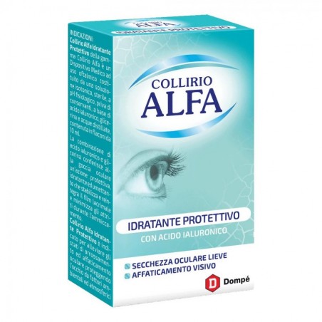 Dompe' Farmaceutici Collirio Alfa Idratante Protettivo 10 Ml Dompe' Farmaceutici - 1