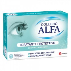 Dompe' Farmaceutici Collirio Alfa Idratante Protettivo 10 Flaconcini Monodose - Gocce oculari - 987055860 - Dompe' Farmaceuti...