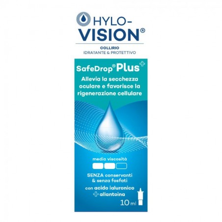 Omnivision Italia Hylovision Safe Drop Plus Collirio Idratante E Protettivo 10 Ml Omnivision Italia - 1