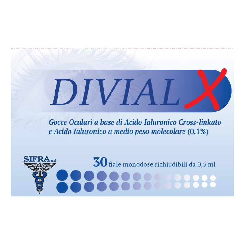 Collirio divial x 30 fiale monodose 0,5 ml  - 1