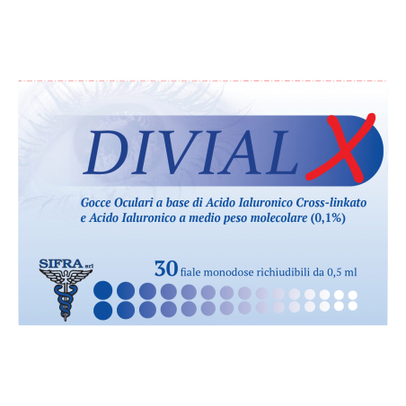 Collirio divial x 30 fiale monodose 0,5 ml  - 1