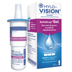 Omnivision Italia Hylovision Safe Drop Gel 0,3% Collirio Umettante E Protettivo 10 Ml - Gocce oculari - 980292270 - Omnivisio...