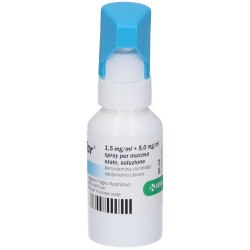 Krka Farmaceutici Milano Septafar 1,5 Mg/ml + 5,0 Mg/ml Spray Per Mucosa Orale, Soluzione Krka Farmaceutici Milano - 6