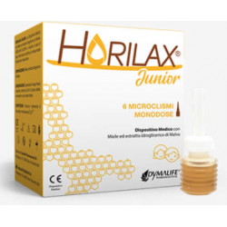 Shedir Pharma Unipersonale Horilax Junior 6 Microclismi Monodose Da 3 G - Farmaci per stitichezza e lassativi - 944159146 - S...