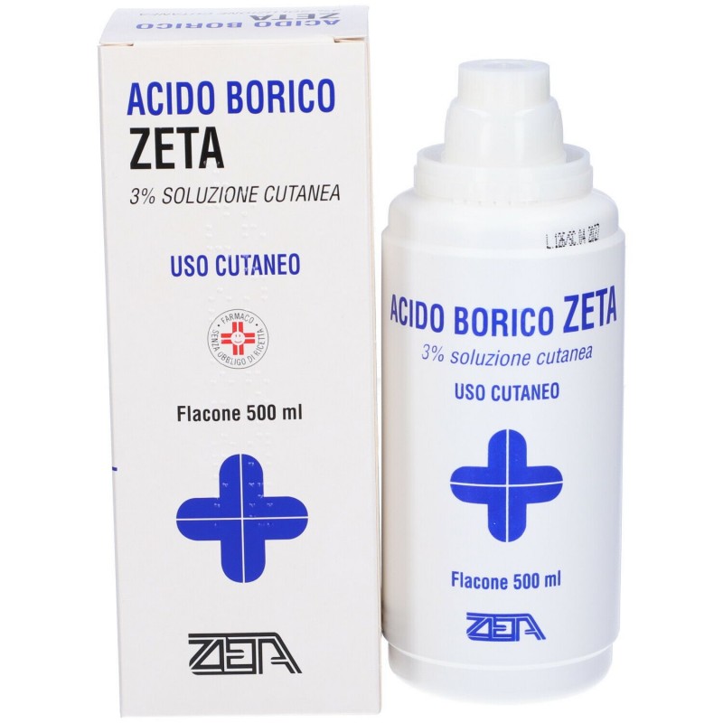 Zeta Farmaceutici Acido Borico Zeta 3% Soluzione Cutanea Zeta Farmaceutici - 1