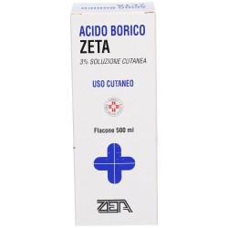 Zeta Farmaceutici Acido Borico Zeta 3% Soluzione Cutanea Zeta Farmaceutici - 2