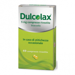 DULCOLAX 5MG 40 COMPRESSE RIVESTITE - Farmaci per stitichezza e lassativi - 041678032 - Dulco - € 10,97