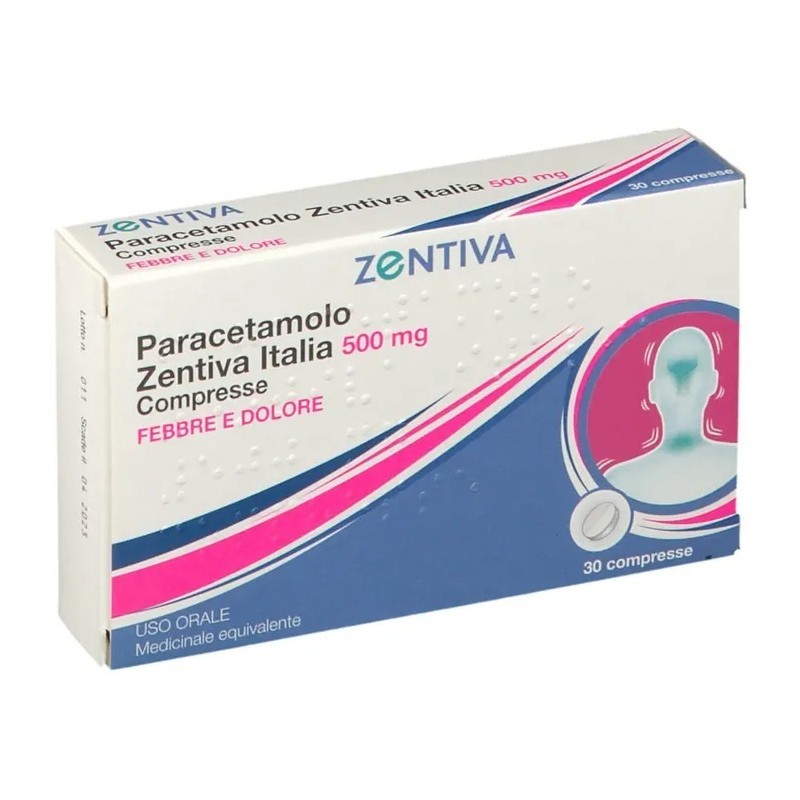 Paracetamolo Zentiva Italia 500 Mg Compresse Zentiva Italia - 1