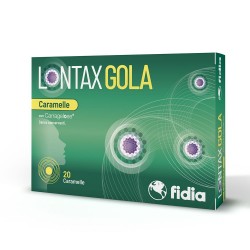 LONTAX GOLA 20 CARAMELLE - Prodotti fitoterapici per raffreddore, tosse e mal di gola - 982412090 -  - € 5,94