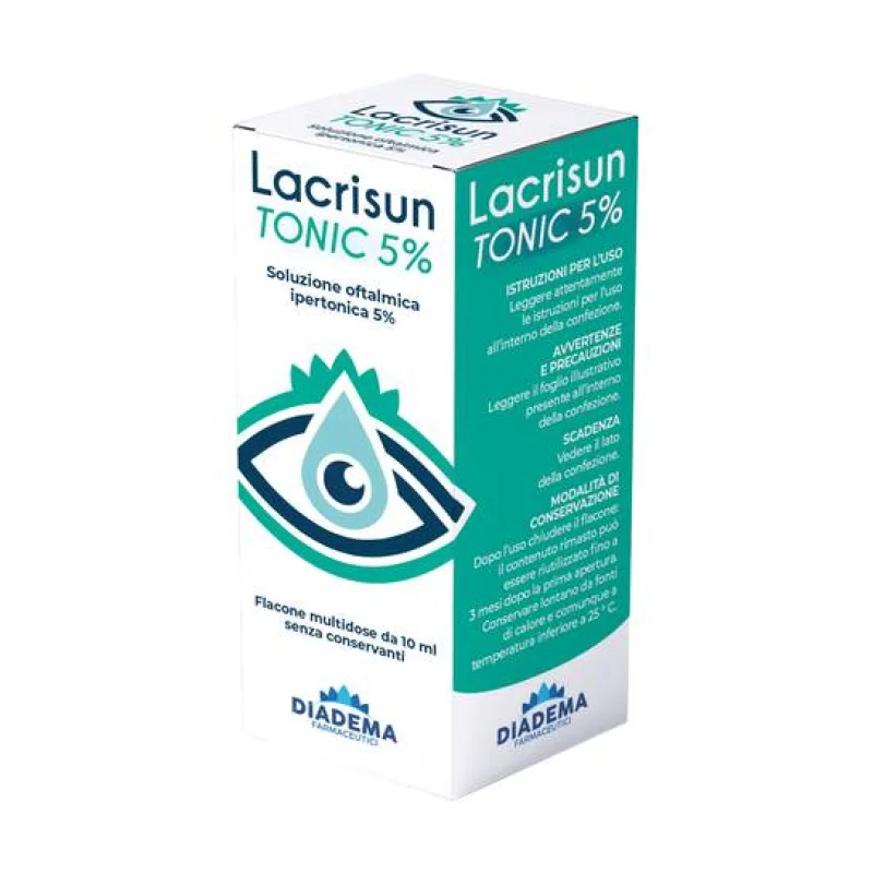 Lacrisun 5% Soluzione Oftalmica Ipertonica 10 Ml Diadema Farmaceutici - 1