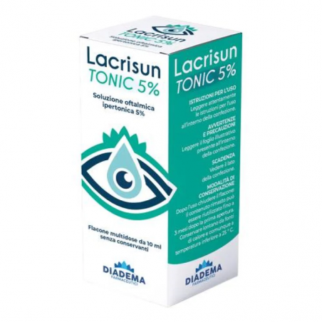 Lacrisun 5% Soluzione Oftalmica Ipertonica 10 Ml Diadema Farmaceutici - 1