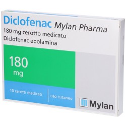 Diclofenac Mylan Pharma 180 Mg Cerotto Medicato - Farmaci per mal di schiena - 045954029 - Mylan - € 12,30