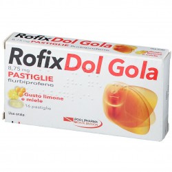 Pool Pharma Rofixdol Gola E Dolore 8,75 Mg Pastiglie Gusto Limone E Miele Pool Pharma - 6