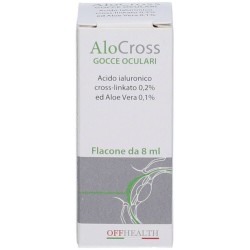 SOLUZIONE OFTALMICA LUBRIFICANTE A BASE DI ACIDO IALURONICOSALE SODICO CROSS LINKATO 0,20% ALOCROSS 15 OFTIOLI 0,35 ML  - 2