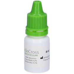 SOLUZIONE OFTALMICA LUBRIFICANTE A BASE DI ACIDO IALURONICOSALE SODICO CROSS LINKATO 0,20% ALOCROSS 15 OFTIOLI 0,35 ML  - 7