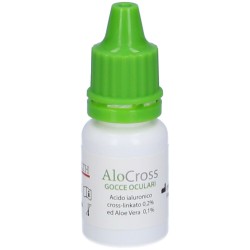 SOLUZIONE OFTALMICA LUBRIFICANTE A BASE DI ACIDO IALURONICOSALE SODICO CROSS LINKATO 0,20% ALOCROSS 15 OFTIOLI 0,35 ML  - 8