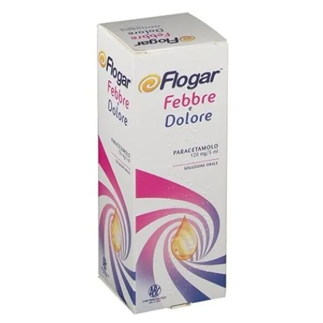 Flogar Febbre E Dolore 120 Mg/5 Ml Soluzione Orale Abc Farmaceutici - 1