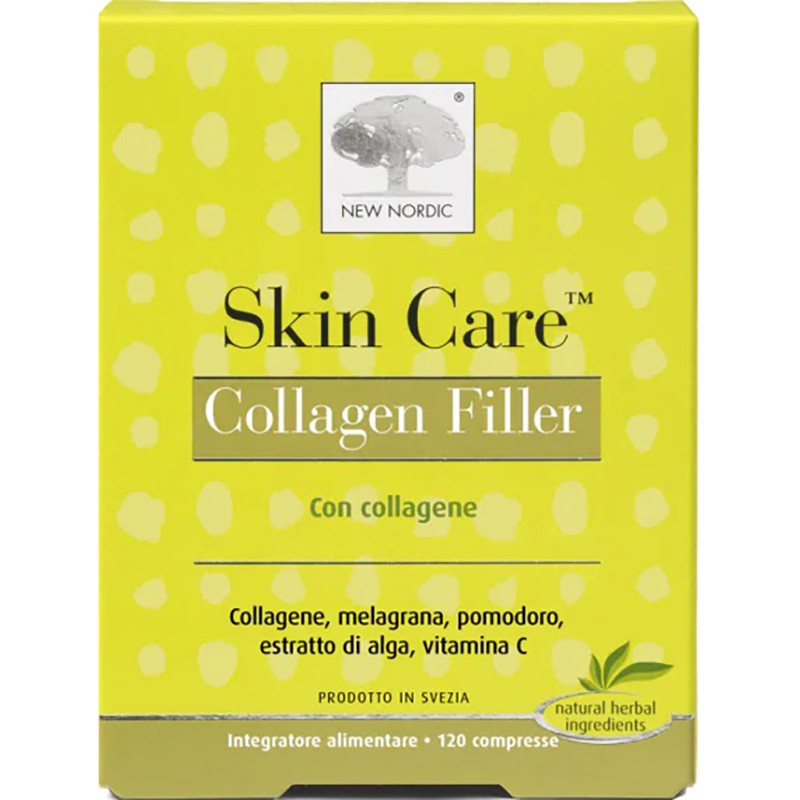 New Nordic Skin Care Collagen Filler 120 Compresse - Integratori - 942862172 - New Nordic - € 38,71