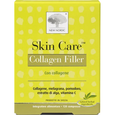 New Nordic Skin Care Collagen Filler 120 Compresse - Integratori - 942862172 - New Nordic - € 38,71