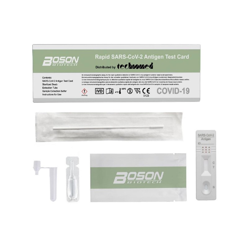 Boson Test Antigenico Rapido Rapid SARS-CoV-2 Antigen Biotech Boson Biotech - 1