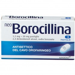 Neo Borocillina Pastiglie Antisettico Orofaringeo 16 Pastiglie Neoborocillina - 13