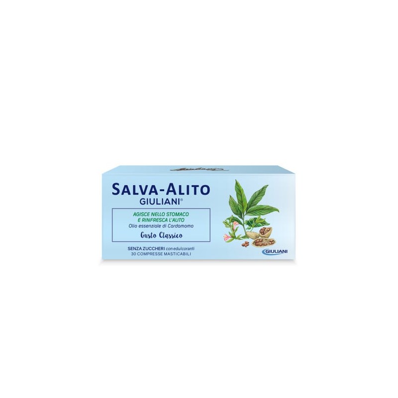 Salva Alito Gusto Classico per Combattere Alitosi 30 Compresse - Igiene orale - 901068635 - Salva Alito - € 4,30