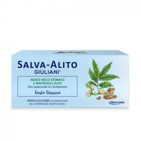 Salva Alito Gusto Classico per Combattere Alitosi 30 Compresse - Igiene orale - 901068635 - Salva Alito - € 4,30