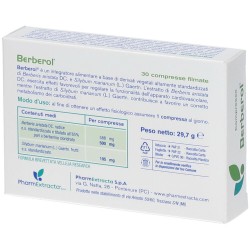 Berberol Integratore Alimentare Berberina Silimarina 30 Compresse Pharmextracta - 4