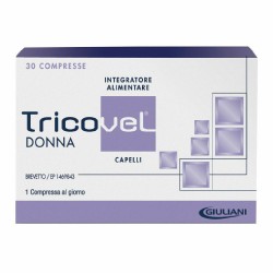 Tricovel Donna Integratore Capelli 30 Compresse - Integratori per pelle, capelli e unghie - 931370872 - Tricovel - € 24,48