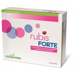 Cristalfarma Rubis Forte 14 Bustine Da 4,3 G - Integratori per apparato uro-genitale e ginecologico - 981451774 - Cristalfarm...