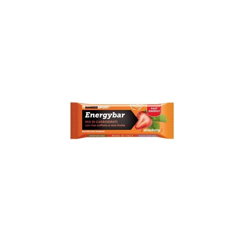 Namedsport Energybar Strawberry 35 G - Rimedi vari - 934317595 - Namedsport - € 1,80