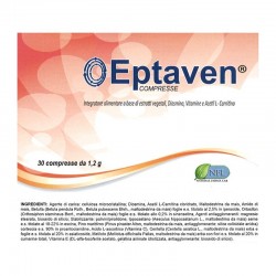 Eptaven Natural Farma Integratore Flebopatie 30 Compresse - Integratori per circolazione e microcircolo - 935146581 - Natural...