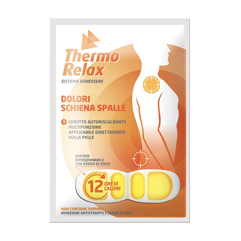 Alsipharma Thermorelax Cerotto Autoriscaldante Dolore Schiena/spalle 1 Pezzo Alsipharma - 1