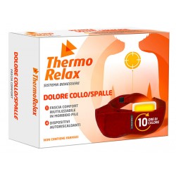 Alsipharma Thermorelax Fascia Dolore Collo Spalle Fascia+4 Dispositivi Autoriscaldanti Alsipharma - 1