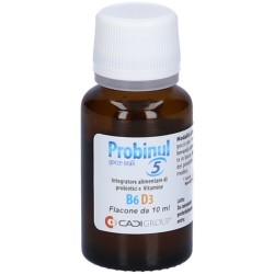 Probinul 5 Integratore Probiotici Vitamine Gocce Orali 10ml Ca. Di. Group - 7