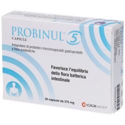 Probinul 5 Capsule Integratore Probiotici Microincapsulati 30 Capsule Ca. Di. Group - 3