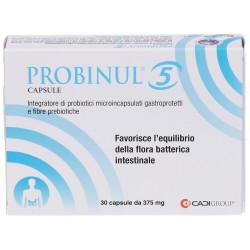 Probinul 5 Capsule Integratore Probiotici Microincapsulati 30 Capsule Ca. Di. Group - 7