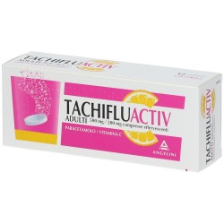 TachipirinaFlu Adulti 500 Mg/200 Mg 12 Compresse Effervescenti - Farmaci per dolori muscolari e articolari - 028818072 - Tach...