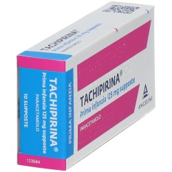 Tachipirina Paracetamolo 125 Mg per Bambini 10 Supposte - Farmaci per bambini - 012745079 - Tachipirina - € 4,83