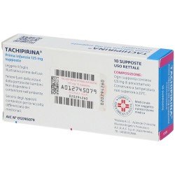 Tachipirina Paracetamolo 125 Mg per Bambini 10 Supposte - Farmaci per bambini - 012745079 - Tachipirina - € 4,83