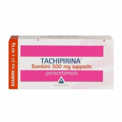 Tachipirina 500 Mg Bambini Tra 21 e 40 Kg 10 Supposte - Farmaci per bambini - 012745055 - Tachipirina - € 5,78