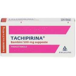 Tachipirina 500 Mg Bambini Tra 21 e 40 Kg 10 Supposte - Farmaci per bambini - 012745055 - Tachipirina - € 5,78