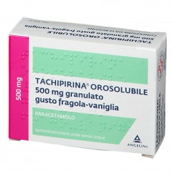 Tachipirina Orosolubile Per Febbre E Dolori 500 Mg 12 Bustine - Farmaci per dolori muscolari e articolari - 040313049 - Tachi...